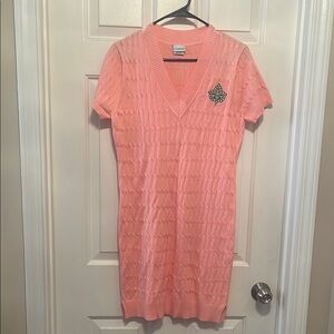 Pink AKA Monogrammed Dress
